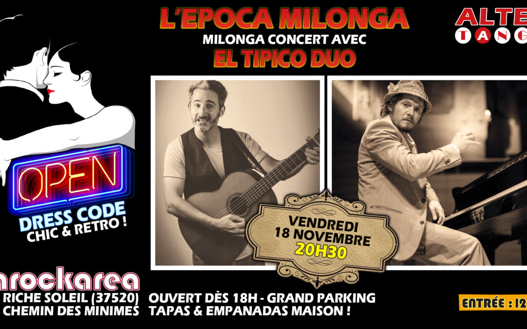 EPOCA MILONGA du 18 novembre 2022